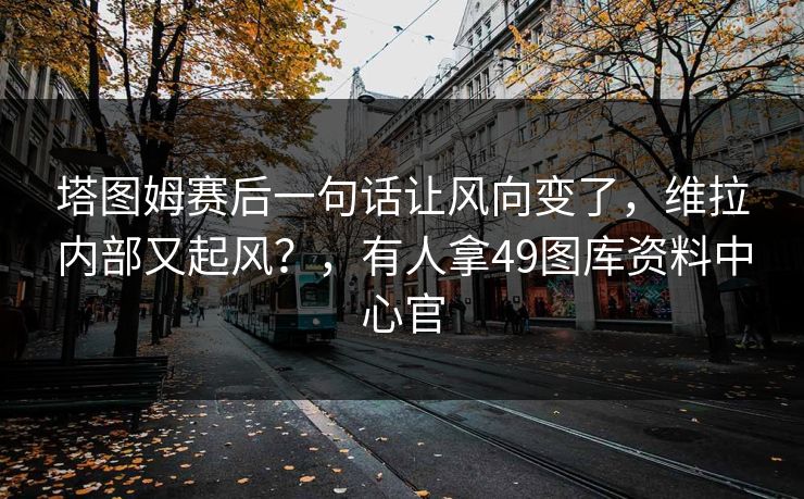 塔图姆赛后一句话让风向变了，维拉内部又起风？，有人拿49图库资料中心官