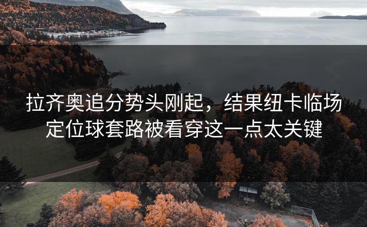 拉齐奥追分势头刚起，结果纽卡临场定位球套路被看穿这一点太关键